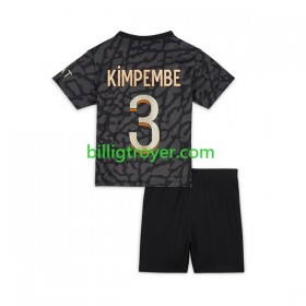 Billige Fotballdrakter Paris Saint-Germain PSG Kimpembe 3 Barn Tredjedraktsett 2023/24 Kortermet